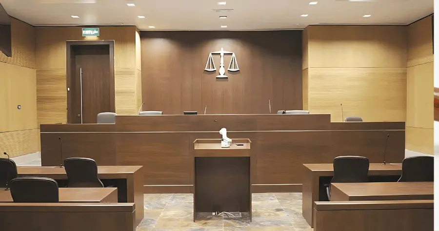 court room Al-Dostour Law Firm