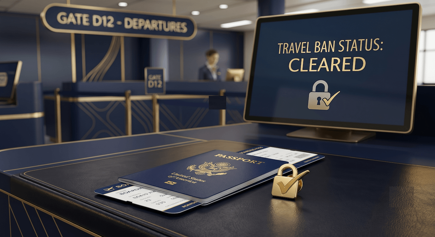 Travel bane Kuwait (1) منع السفر في الكويت — كيفية الاستعلام والرفع